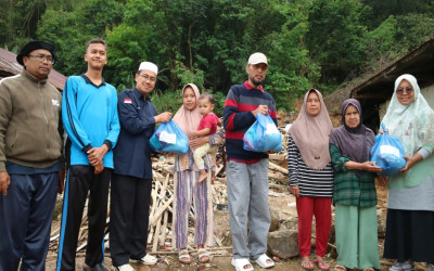 Al Kautsar Peduli Pendistribusian Paket Sembako Lanjut ke Palembayan Kabupaten Agam